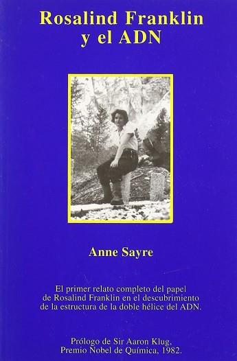 ROSALIND FRANKLIN Y EL ADN | 9788487715709 | SAYRE, ANNE