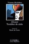 ALTAZOR TEMBLOR DE CIELO (LH) | 9788437602790 | HUIDOBRO, VICENTE