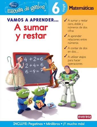 A SUMAR Y RESTAR-6AÑ-ESCGEN | 9788444146546 | AA.VV.