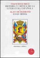 HISTORIA Y CRITICA DE LA LITERATURA ESPAÑOLA VOL.1 EDAD MEDI | 9788474231144 | DEYERMOND, ALAN