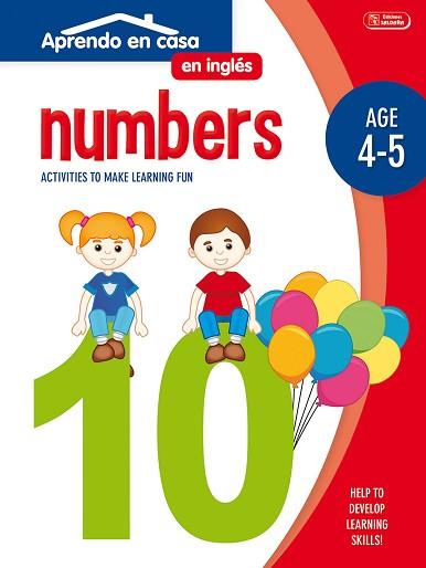 APRENDO EN CASA INGLÉS (4-5 AÑOS) NUMBERS | 9788499399133 | PATIMPATAM