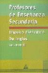 SECUNDARIA INGLES III TEMARIO ESPECIFICO | 9788483112144 | ESTEFANI TARIFA, JOSE LUIS