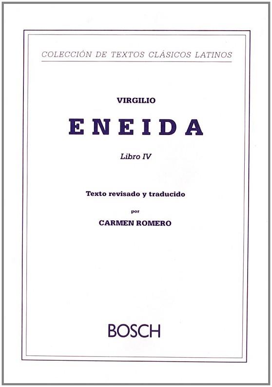 ENEIDA LIBRO IV | 9788476760246 | VIRGILIO MARON, PUBLIO