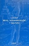 MITO INTERPRETACION Y CULTURA | 9788425420351 | DUCH, LLUIS