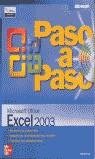 EXCELL 2003 MICROSOFT OFFICE PASO A PASO | 9788448140625 | ONLINE TRAINING SOLUTIONS N/A