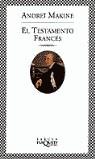 TESTAMENTO FRANCES EL ( FABULA 184 ) | 9788483107997 | MAKINE, ANDREI