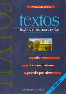 TEXTOS BASICOS DE NACIONES UNIDAS | 9788447208463 | SALADO OSUNA, ANA