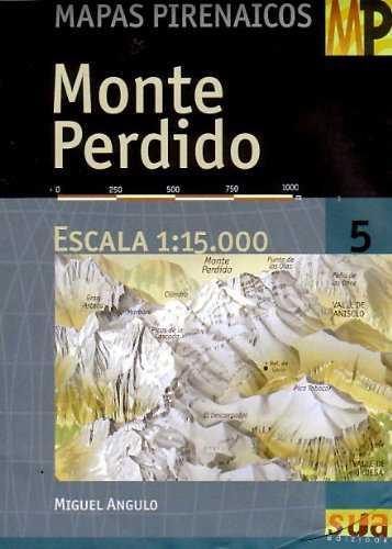 MAPA MONTE PERDIDO 1:15.000 | 9788482161549 | ANGULO, MIGUEL