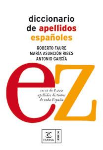 DICCIONARIO DE APELLIDOS ESPAÑOLES | 9788467030976 | ROBERTO FAURE SABATER