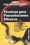 TECNICAS PARA PRESENTACIONES EFICACES -THE SUNDAY TIMES- | 9788474328400 | BRADBURY, ANDREW