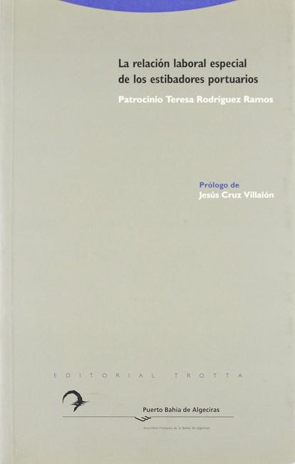 RELACION LABORAL ESPECIAL DE LOS ESTIBADORES P. LA | 9788481641455 | RODRIGUEZ CAMPOS, TERESA
