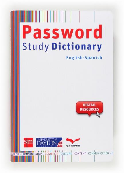 PASSWORD STUDY DICTIONARY | 9788415478676 | EQUIPO PEDAGÓGICO EDICIONES SM,