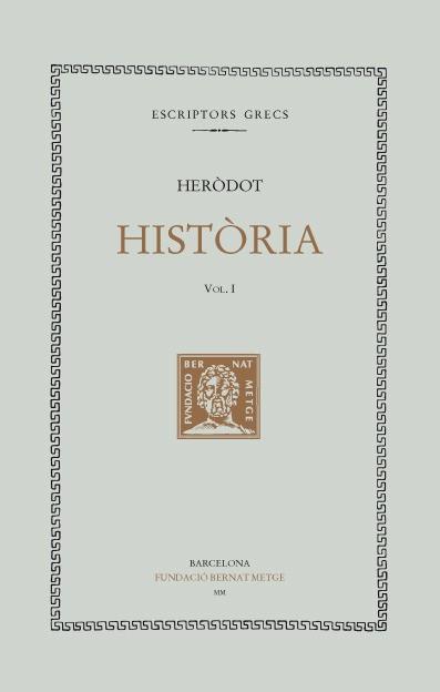 HISTORIA VOL.1 HEROFOT (DOBLE TEXT RUSTEGA) | 9788472257573 | HERODOT