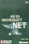 ASI ES MICROSOFT.NET | 9788448132514 | PLATT, DAVID S.