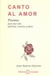 CANTO AL AMOR: POEMAS PARA UNA VIDA GENEROSA, ... | 9788493150259 | GUERRA CACERES, JUAN