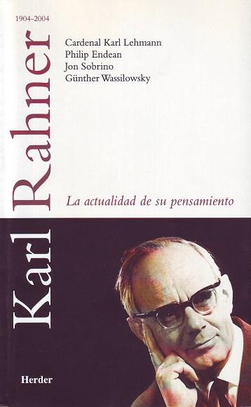 KARL RAHNER 1904-2004 | 9788425423703 | VARIS