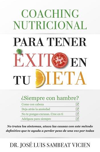 COACHING NUTRICIONAL PARA TENER ÉXITO EN TU DIETA | 9788416002665 | SAMBEAT VICIÉN, JOSÉ LUIS