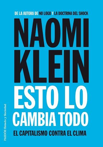 ESTO CAMBIA TODO | 9788449331022 | NAOMI KLEIN