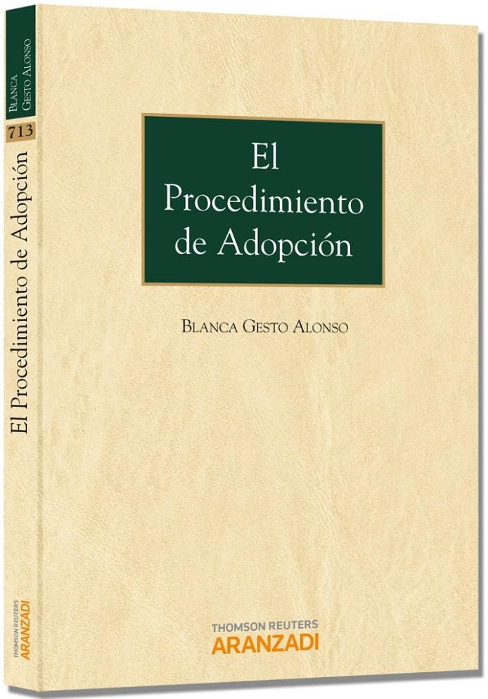 EL PROCEDIMIENTO DE ADOPCIÓN | 9788490143414 | GESTO ALONSO, BLANCA