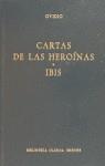 CARTAS DE LAS HEROINAS ; IBIS | 9788424916459 | OVIDIO NASON, PUBLIO