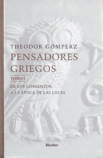 PENSADORES GRIEGOS (3 VOLUMS) | 9788425421297 | GOMPERZ, T.