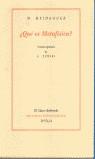 QUE ES METAFISICA ? | 9788484720911 | HEIDEGGER, M.