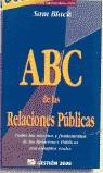 ABC DE LAS RELACIONES PUBLICAS | 9788480880534 | BLACK, SAM