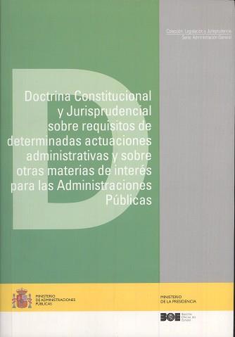 DOCTRINA CONSTITUCIONAL Y JURISPRUDENCIAL | 9788434011533 | VARIS