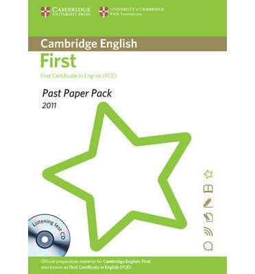 PAST PAPER FCE SCHOOL | 9781907870309 | CAMBRIDGE ESOL