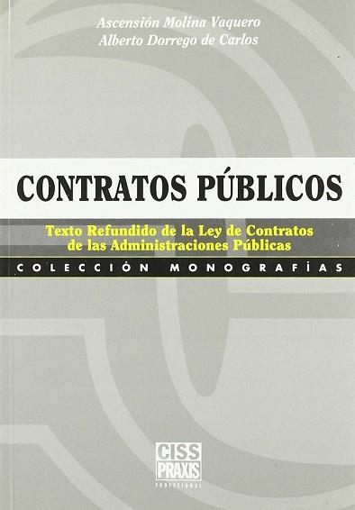 CONTRATOS PUBLICOS | 9788471976246 | MOLINA VAQUERO, ASCENSION