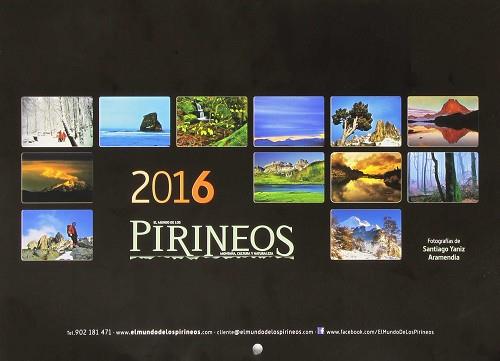 CALENDARIO PIRINEOS 2016 | 9788482165899 | VV.AA.