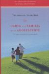 CARTAS A LA FAMILIA DE UN ADOLESCENTE | 9788478718535 | ANDREOLI, VITTORINO