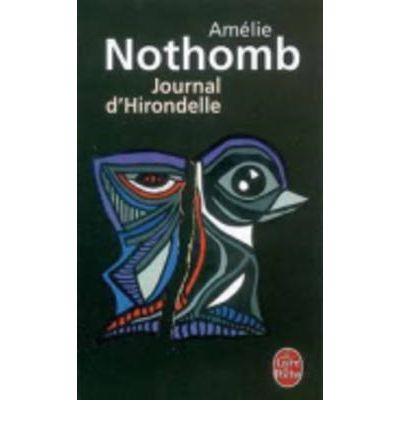 JOURNAL D'HIRONDELLE | 9782253121077 | NOTHOMB, AMELIE