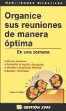 ORGANICE SUS REUNIONES DE MANERA OPTIMA EN UNA SEMANA | 9788480884334 | MILLER, ROBERT F.