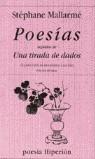 POESIAS SEGUIDAS DE UNA TIRADA DE DADOS MALLARME | 9788475177557 | MALLARME, STEPHANE