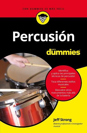 PERCUSIÓN PARA DUMMIES | 9788432904509 | STRONG, JEFF