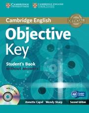 OBJECTIVE KEY STUDENT'S BOOK WITHOUT ANSWERS WITH CD-ROM 2ND EDITION | 9781107662827 | CAPEL, ANNETTE / SHARP, WENDY