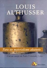 PARA UN MATERIALISMO ALEATORIO | 9788495897015 | ALTHUSSER, LOUIS