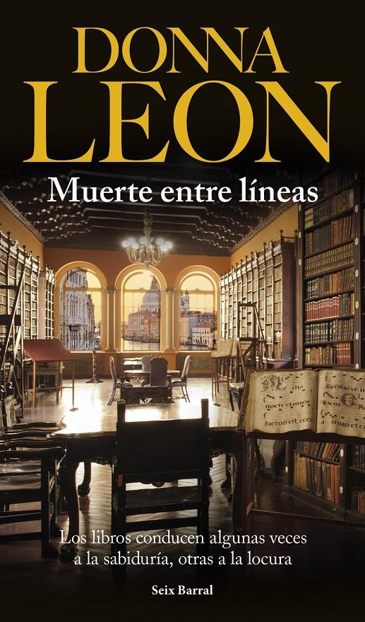 MUERTE ENTRE LÍNEAS | 9788432222528 | DONNA LEON