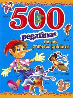 500 PEGATINAS AZUL | 9788490379875 | AA.VV