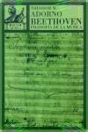 BEETHOVEN FILOSOFIA DE LA MUSICA | 9788446015376 | ADORNO, THEODOR W.