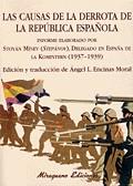 CAUSAS DE LA DERROTA DE LA REPUBLICA ESPAÑOLA, LAS | 9788478132669 | MINEV, STOYAN