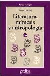 LITERATURA MIMESIS Y ANTROPOLOGIA | 9788474321982 | GIRARD, RENE