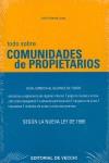 TODO SOBRE COMUNIDADES DE PROPIETARIOS | 9788431521981 | INFANTE LOPE, JULIA