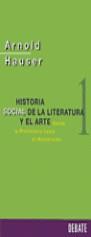 HISTORIA SOCIAL DE LA LITERATURA Y EL ARTE 1 | 9788483061107 | HAUSER, ARNOLD