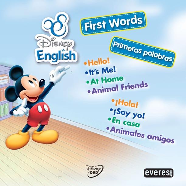 PRIMERAS PALABRAS INGLES-ESPAÑOL CON DVD INTERACTIVO DISNEY | 9788444166568 | WALT DISNEY COMPANY