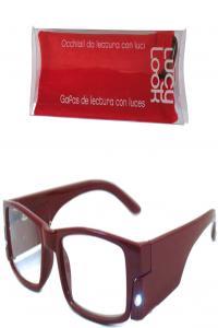 LUCY LOOK GAFAS ROJIZAS ( + 3.50 ) GAFAS DE LECTURA CON LUCES | 9788868210359 | AAVV