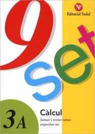 NOU SET 3A QUADERN DE CALCUL | 9788478874019 | VARIS