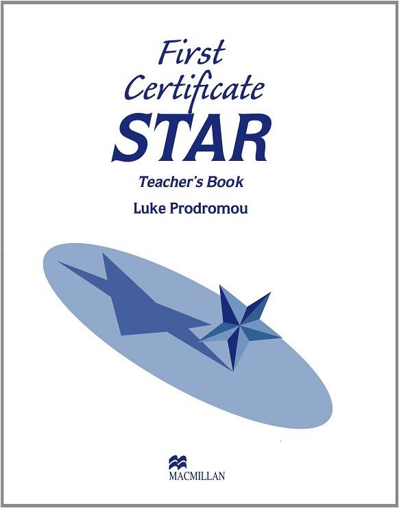 FIRST CERTIFICATE STAR TEACHER'S BOOK | 9780435281458 | PRODROMOU, LUKE