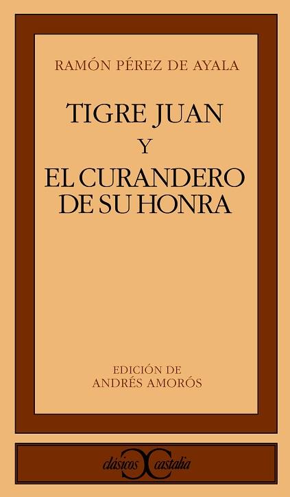 TIGRE JUAN Y EL CURANDERO DE SU HONRA | 9788470393617 | PEREZ DE AYALA, RAMON